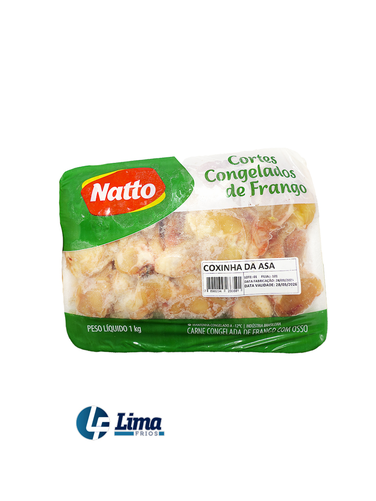 COXINHA DA ASA BDJ NATTO 1KG CX/12KG