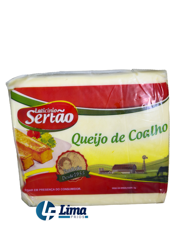 QUEIJO COALHO SERTAO PC+/-500G CX/30KG