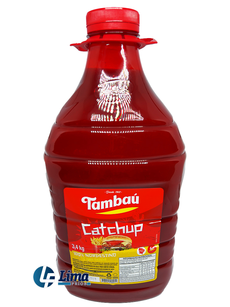 CATCHUP TAMBAU BOMBONA 3,4KG CX4