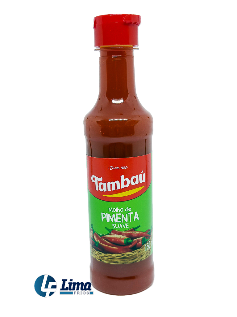 MOLHO TAMBAU  PIMENTA SUAVE 6X150ML CX/4