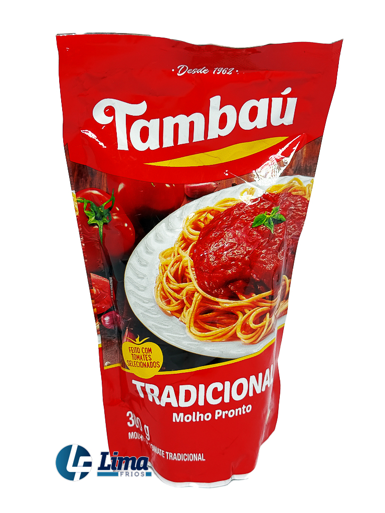 MOLHO TOMATE TAMBAU TRAD 8X300G CX/4