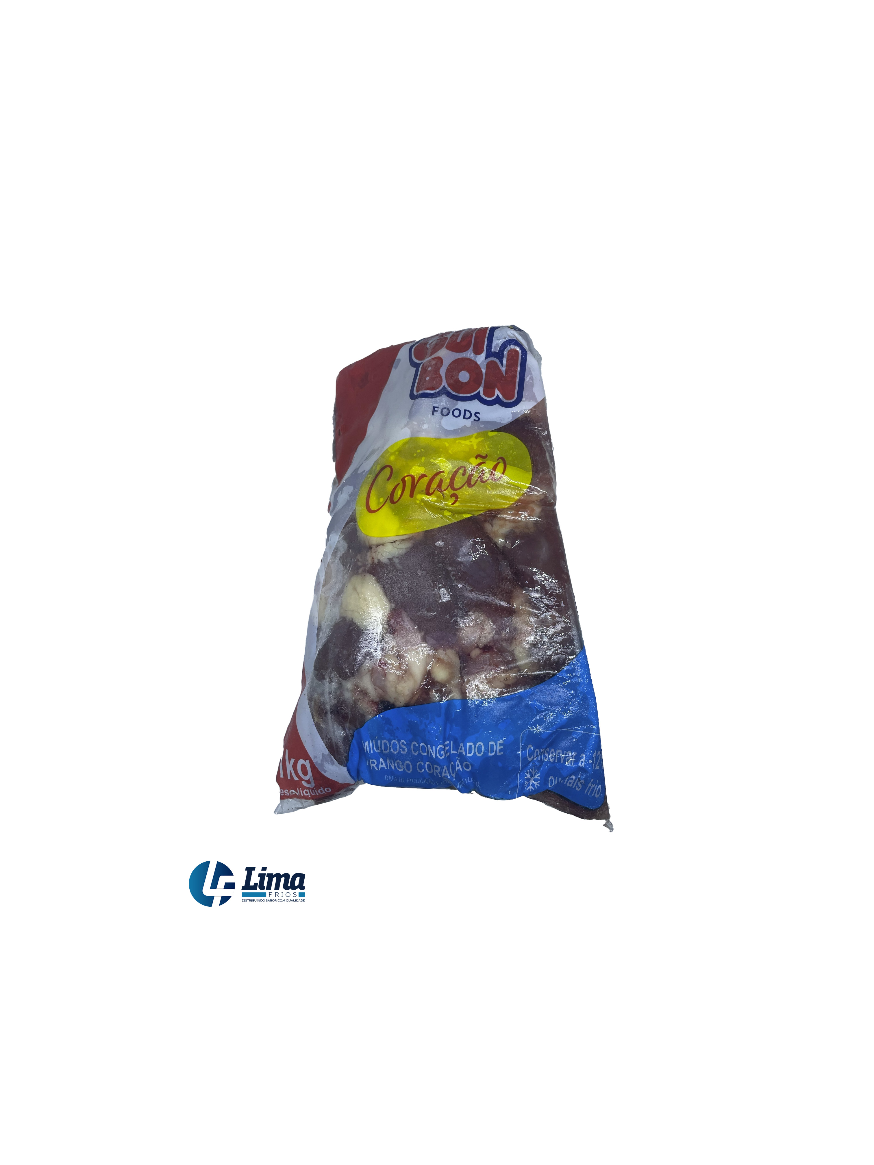 CORAÇÃO DE FRANGO GUIBON 1KG CX/18