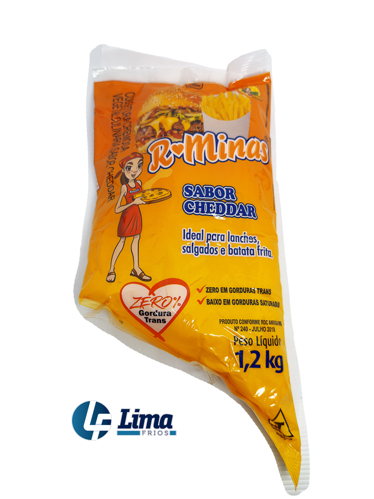 COBERTURA REKEMINA CHEDDAR 1,2KG CX/12