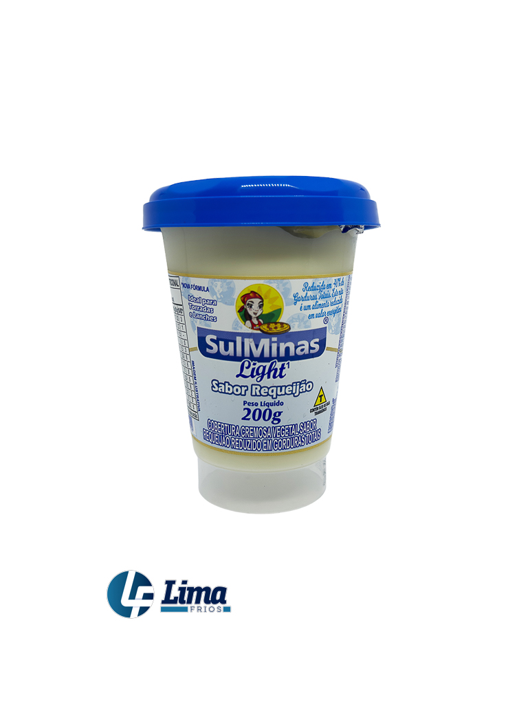 REQUEIJAO SULMINAS LIGHT 200G CX/24