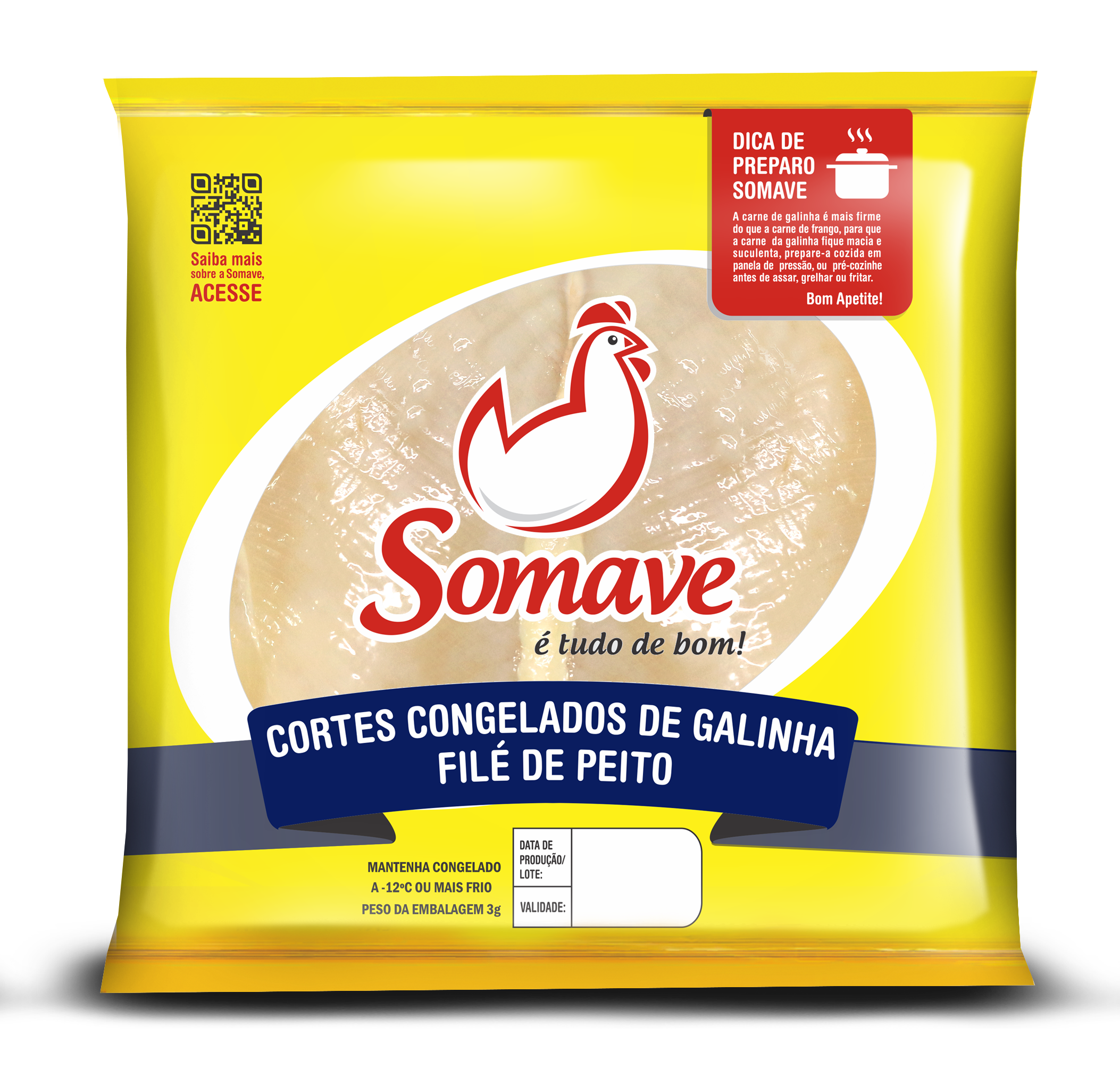 FILE DE PEITO DE GALINHA SOMAVE CX18KG