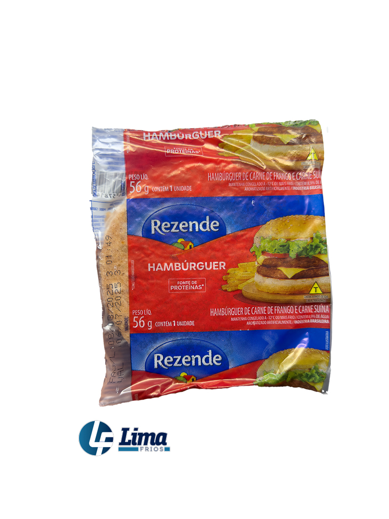 HAMBURGUER REZENDE MISTO CX/36