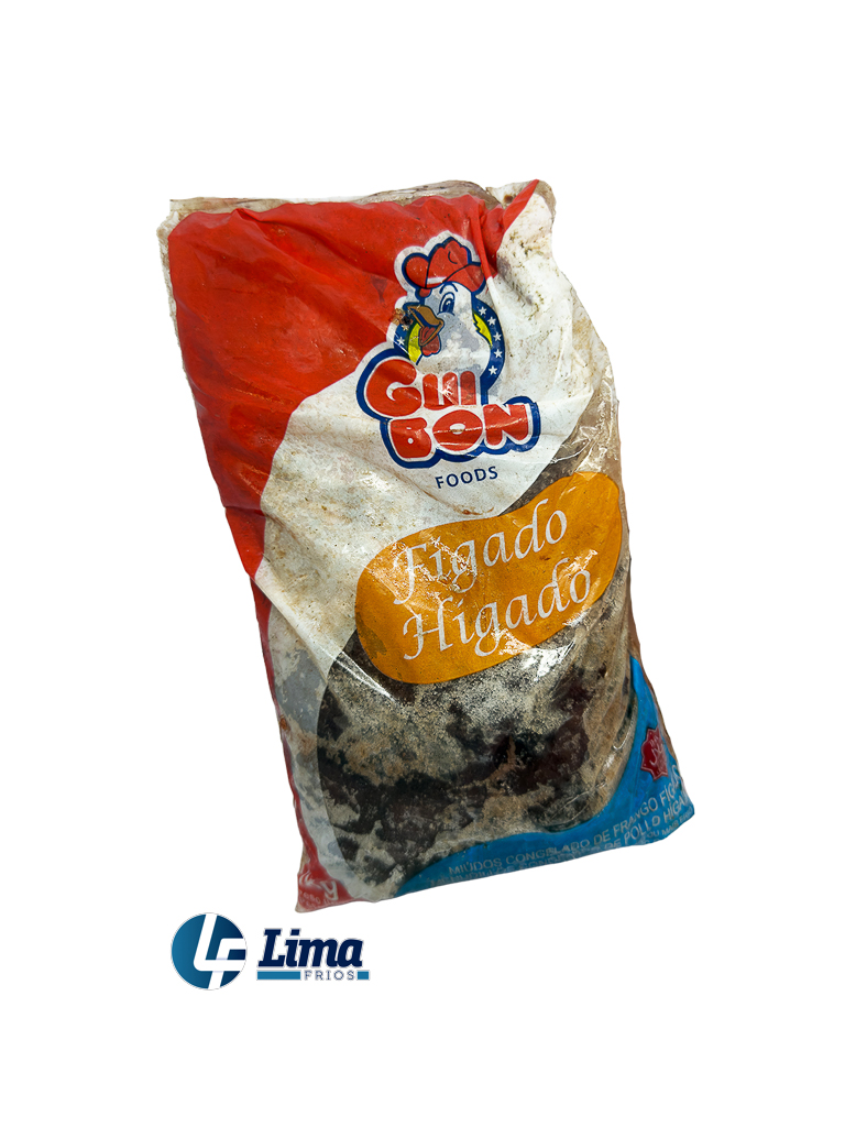 FIGADO DE FRANGO GUIBON 1KG CX/18KG