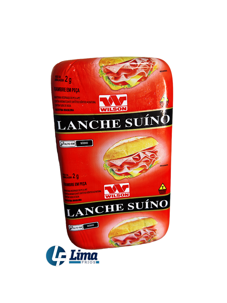 LANCHE WILSON SUINO KG +/ -3,75KG CX/2