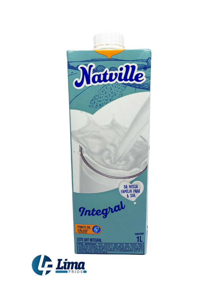 LEITE UHT NATVILLE INTEGRAL 1L CX12