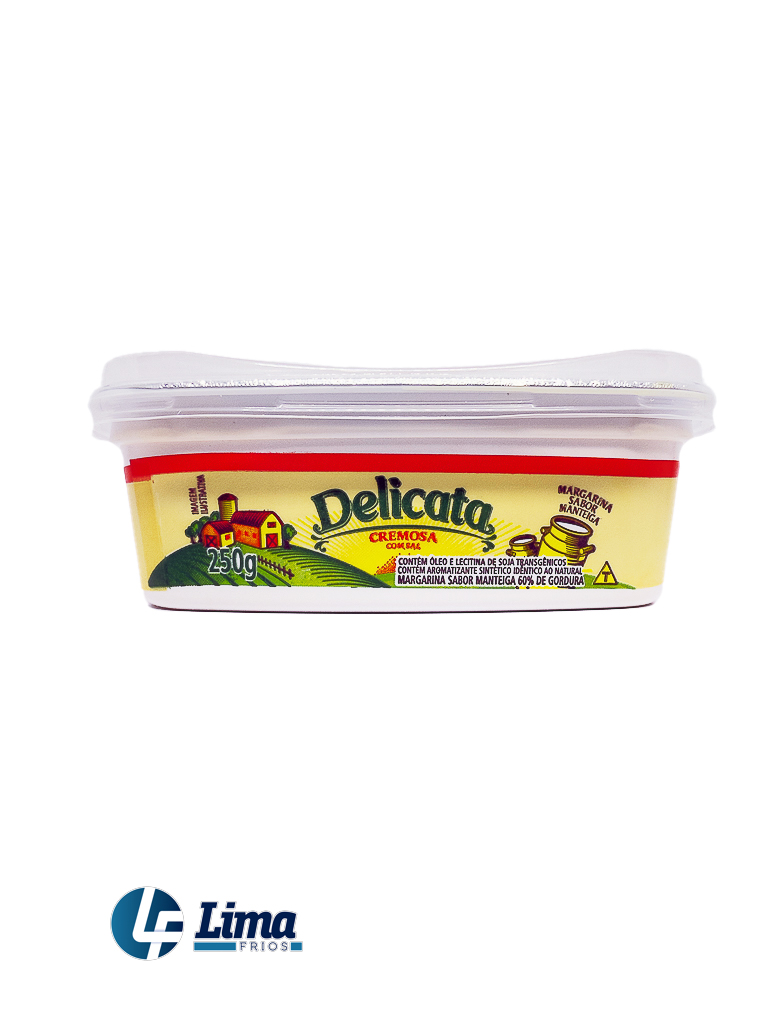 MARGARINA DELICATA 250G CX/24