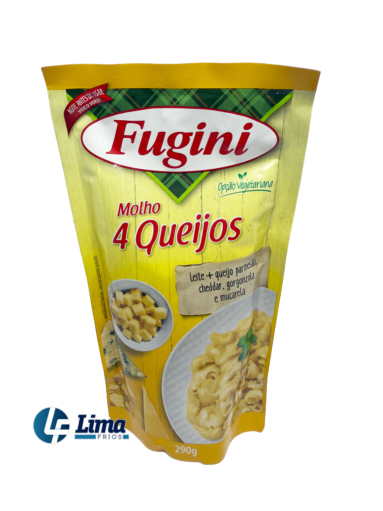 MOLHO 4 QUEIJOS FUGINI SACHE 4X290 CX/8