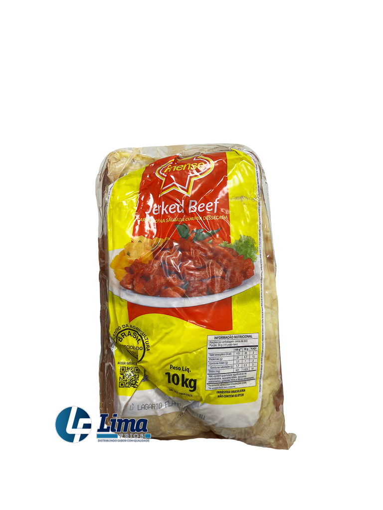 CHARQUE LAGARTO PLANO FRINENSE 10KG CX/1