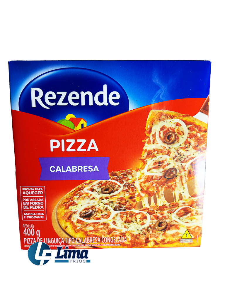 PIZZA REZENDE CALABRESA 400G CX/12