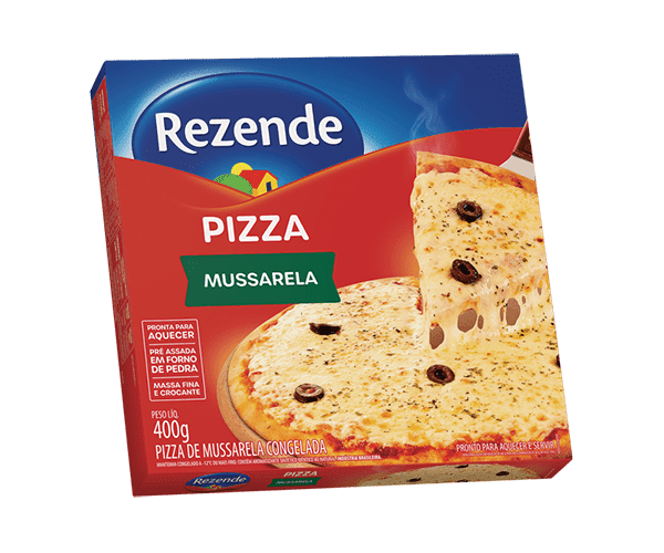 PIZZA REZENDE MUSSARELA 400G CX/12