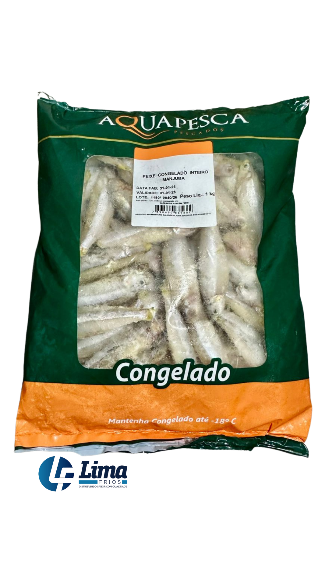 PEIXE MANJUBA INT PT AQUAPESCA CX/15