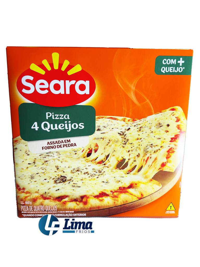PIZZA SEARA 4 QUEIJOS 460G CX/12