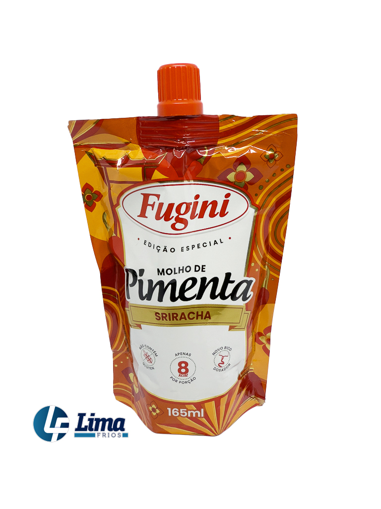 PIMENTA SRIRACHA FUGINI SACHE BICO4X165G