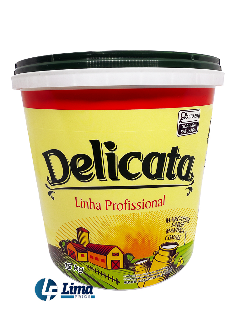 MARGARINA DELICATA BALDE 60% LPD 15KG