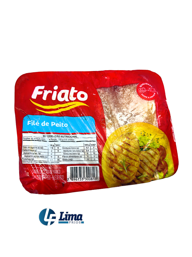 FILE DE PEITO BDJ FRIATO 1KG CX/12KG
