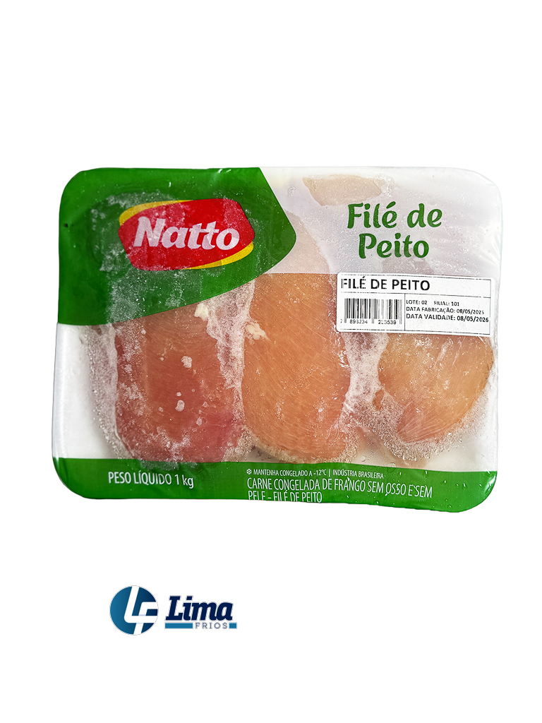 FILE DE PEITO BDJ NATTO 1KG CX/12KG