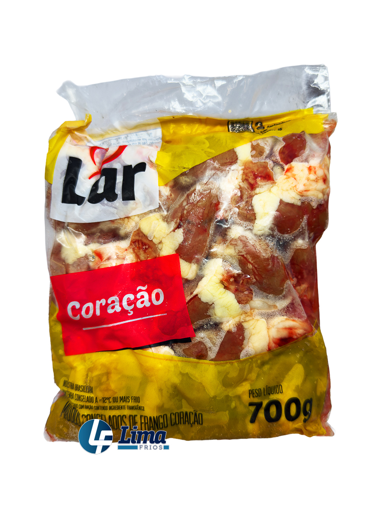 CORAÇÃO DE FRANGO LAR 700G CX/24