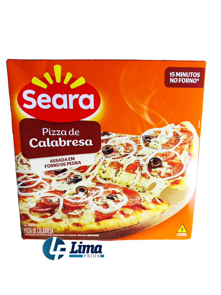 PIZZA SEARA CALABRESA 460G CX/12