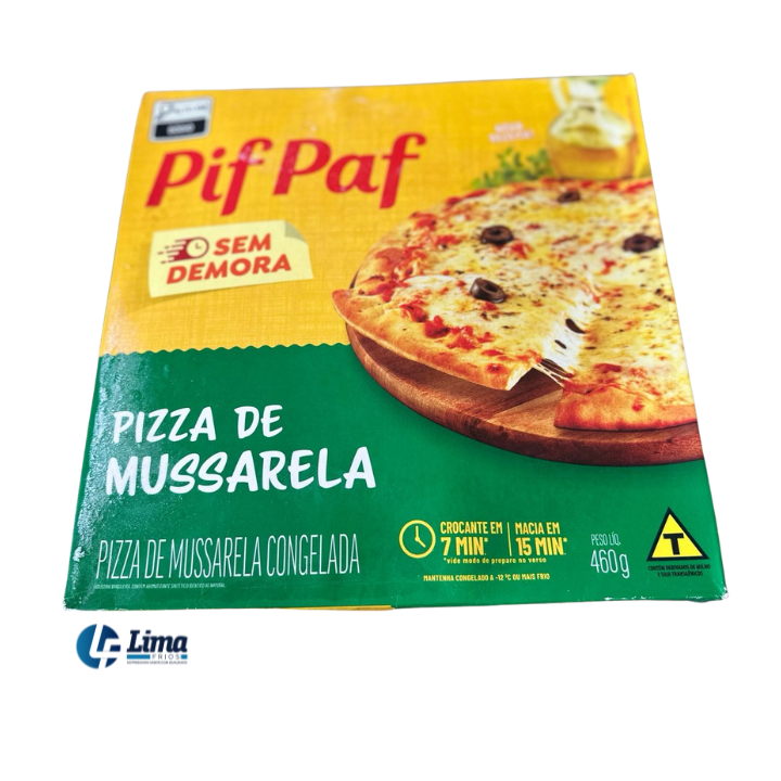 PIZZA MUSSARELA PIF PAF 460G CX/12
