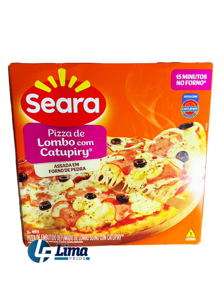PIZZA SEARA LOMBO C/CATUPIRY 460GR CX/12