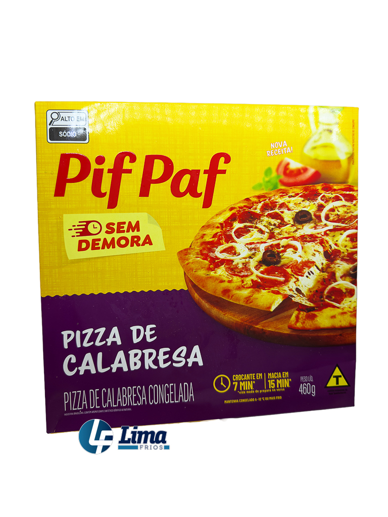 PIZZA CALABRESA PIF PAF 460G CX/12