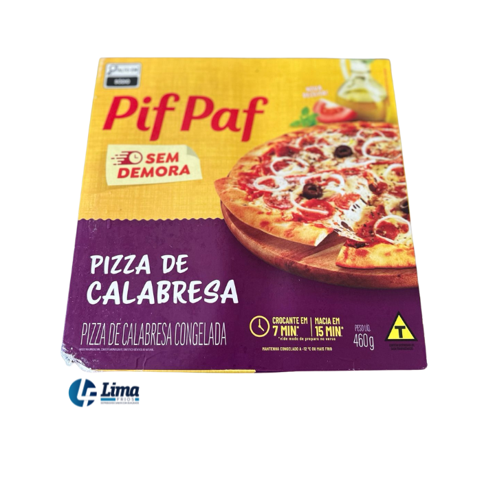PIZZA CALABRESA PIF PAF 460G CX/12