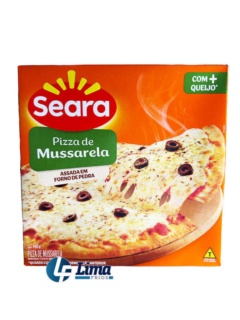 PIZZA SEARA MUSSARELA 440G CX/12