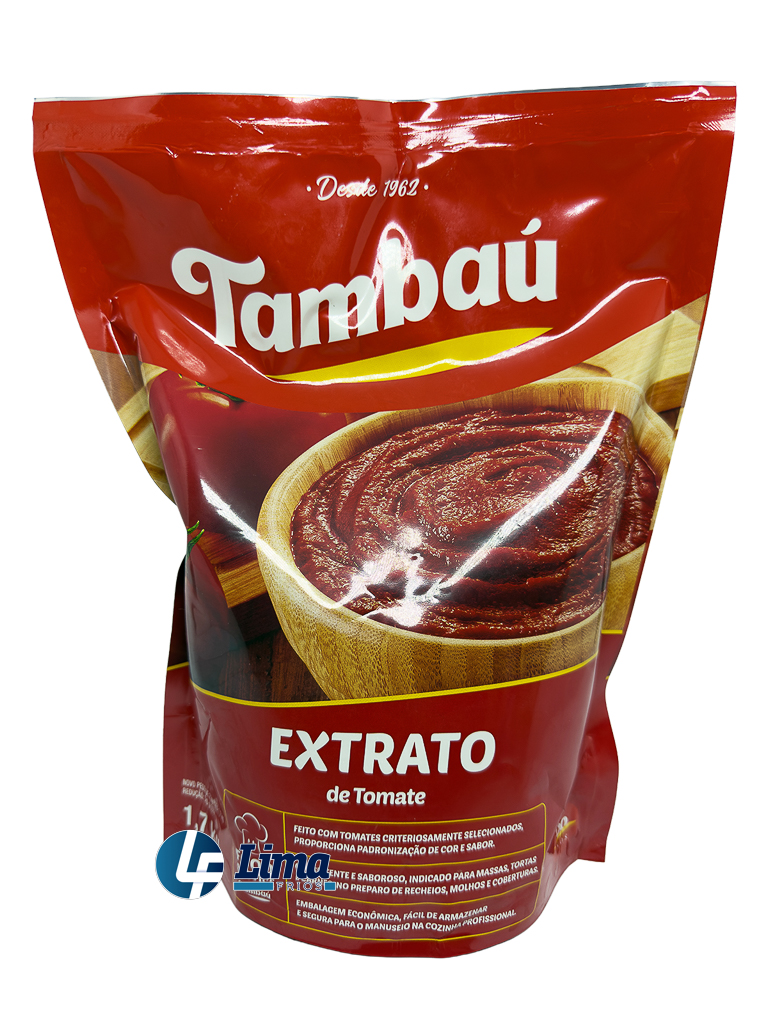 EXTRATO TOMATE TAMBAU SACHE 1,7KG CX6
