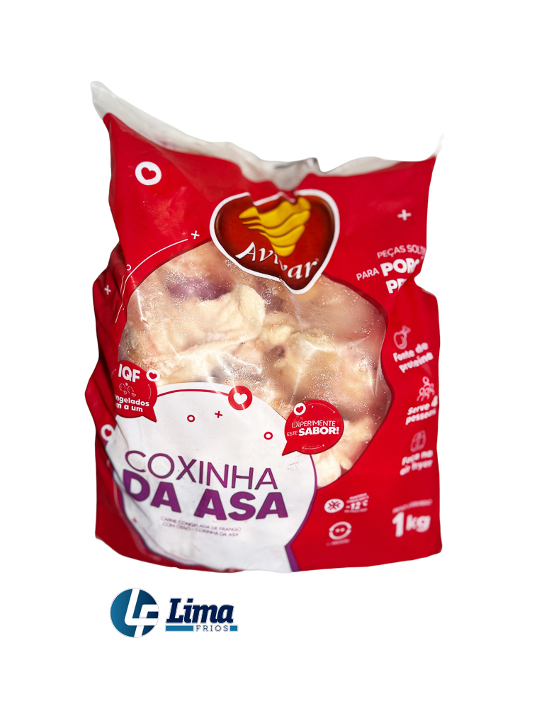 COXINHA DA ASA IQF AVIVAR 1KG CX/12