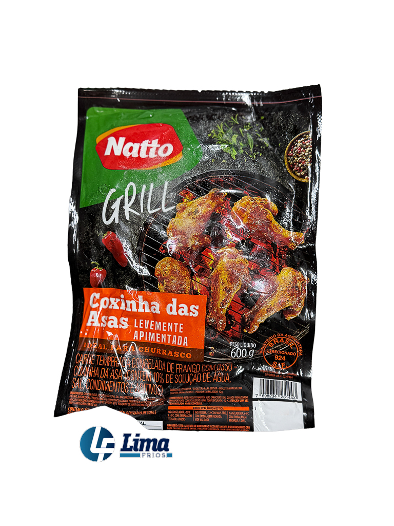 COXINHA DA ASA TEMP APIM NATTO 600G CX16