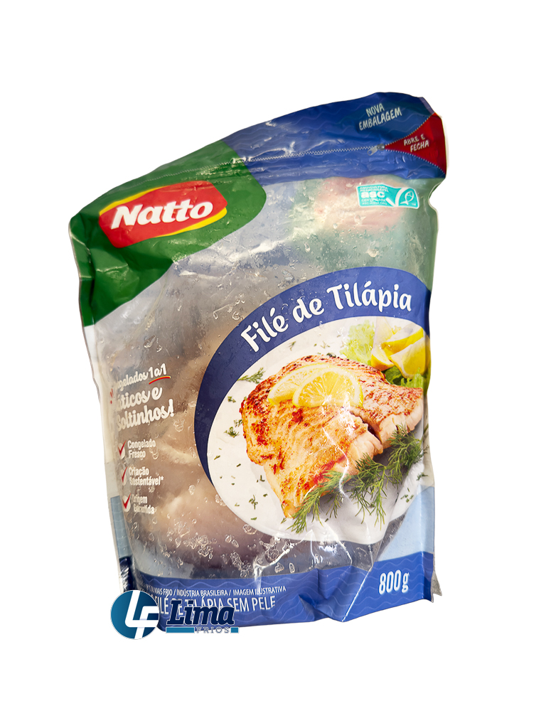 FILE DE TILAPIA NATTO 800G CX/20
