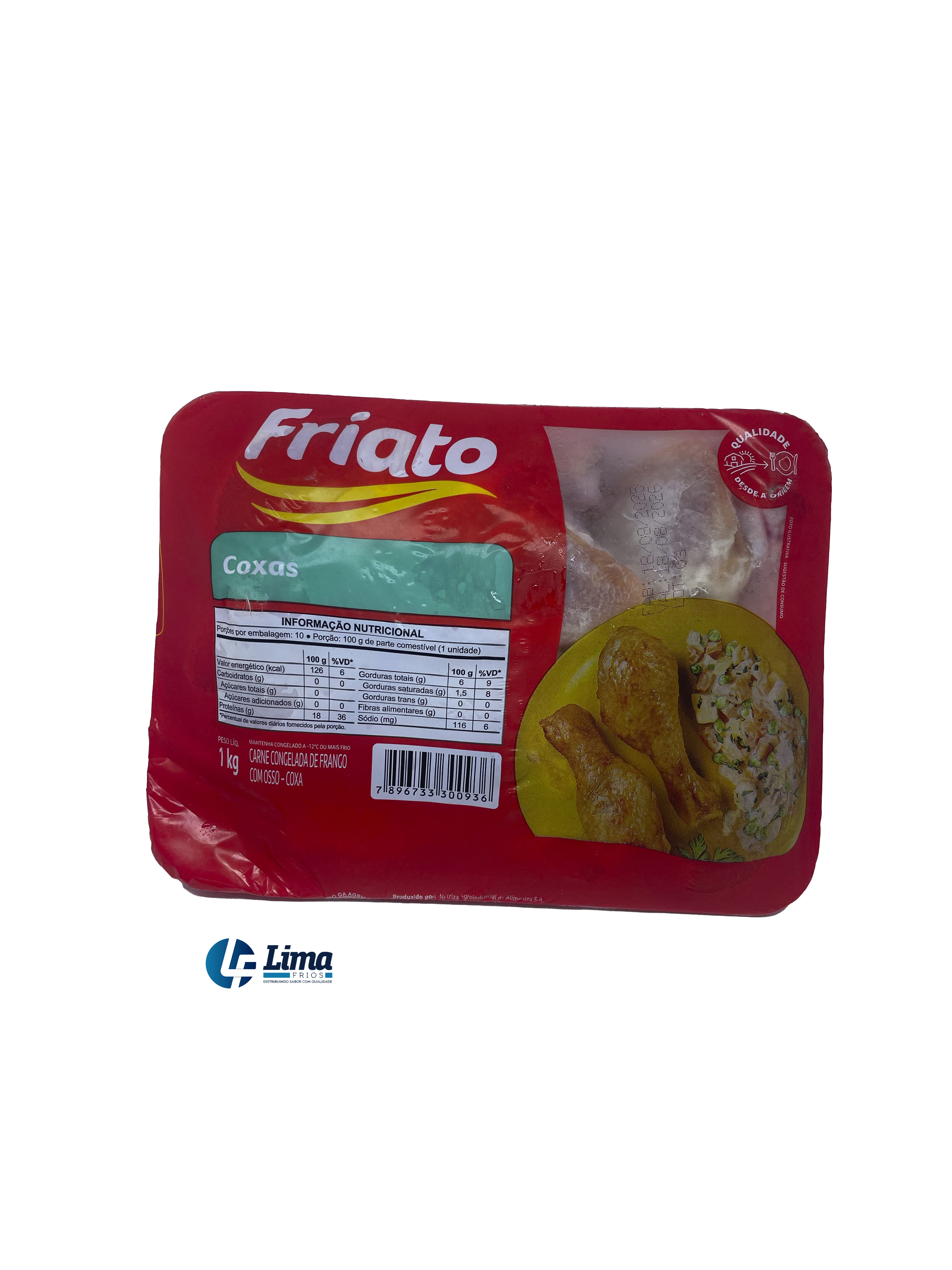 COXA BDJ FRIATO 1KG CX/12KG