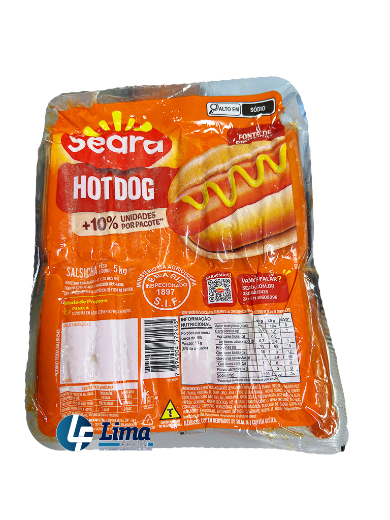 SALSICHA SEARA 5KG CX/4