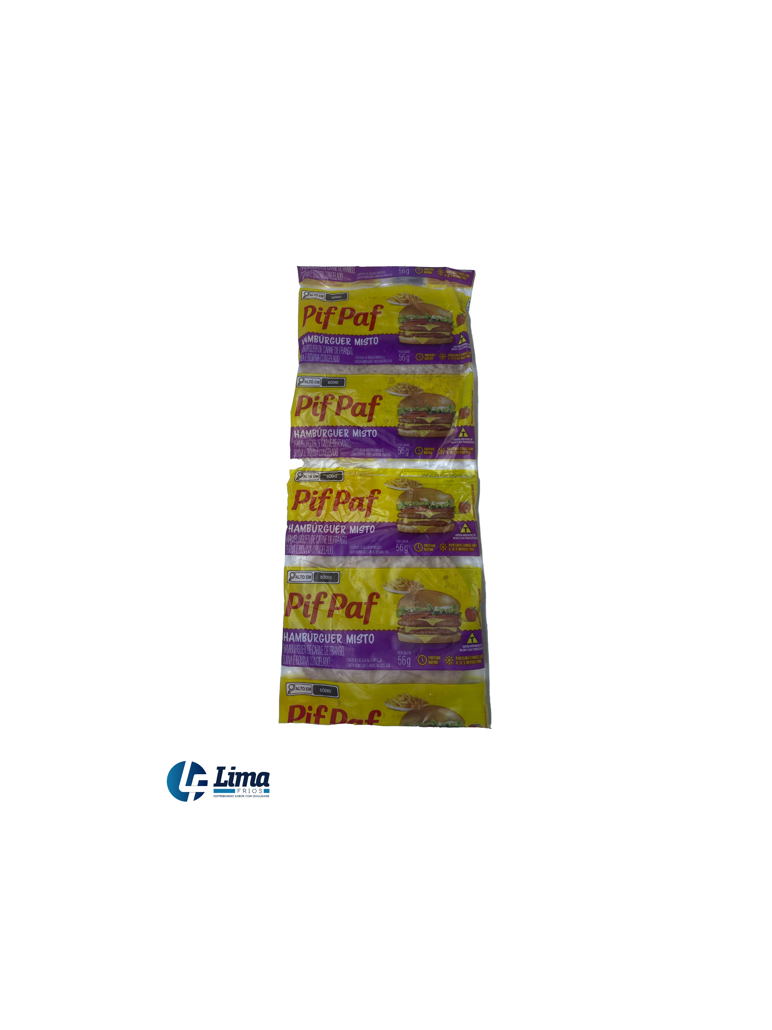 HAMBURGUER PIF PAF MISTO CX/36