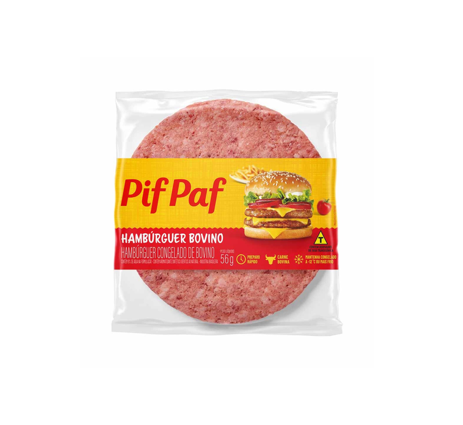 HAMBURGUER PIF PAF BOVINO CX/36