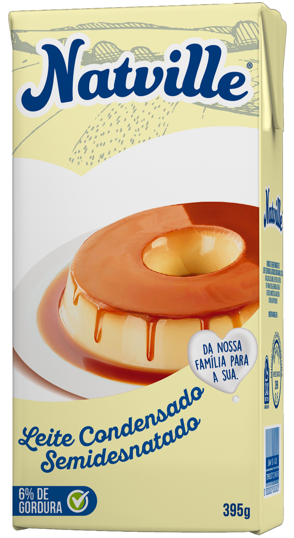 LEITE CONDENSADO NATVILLE 27X395G