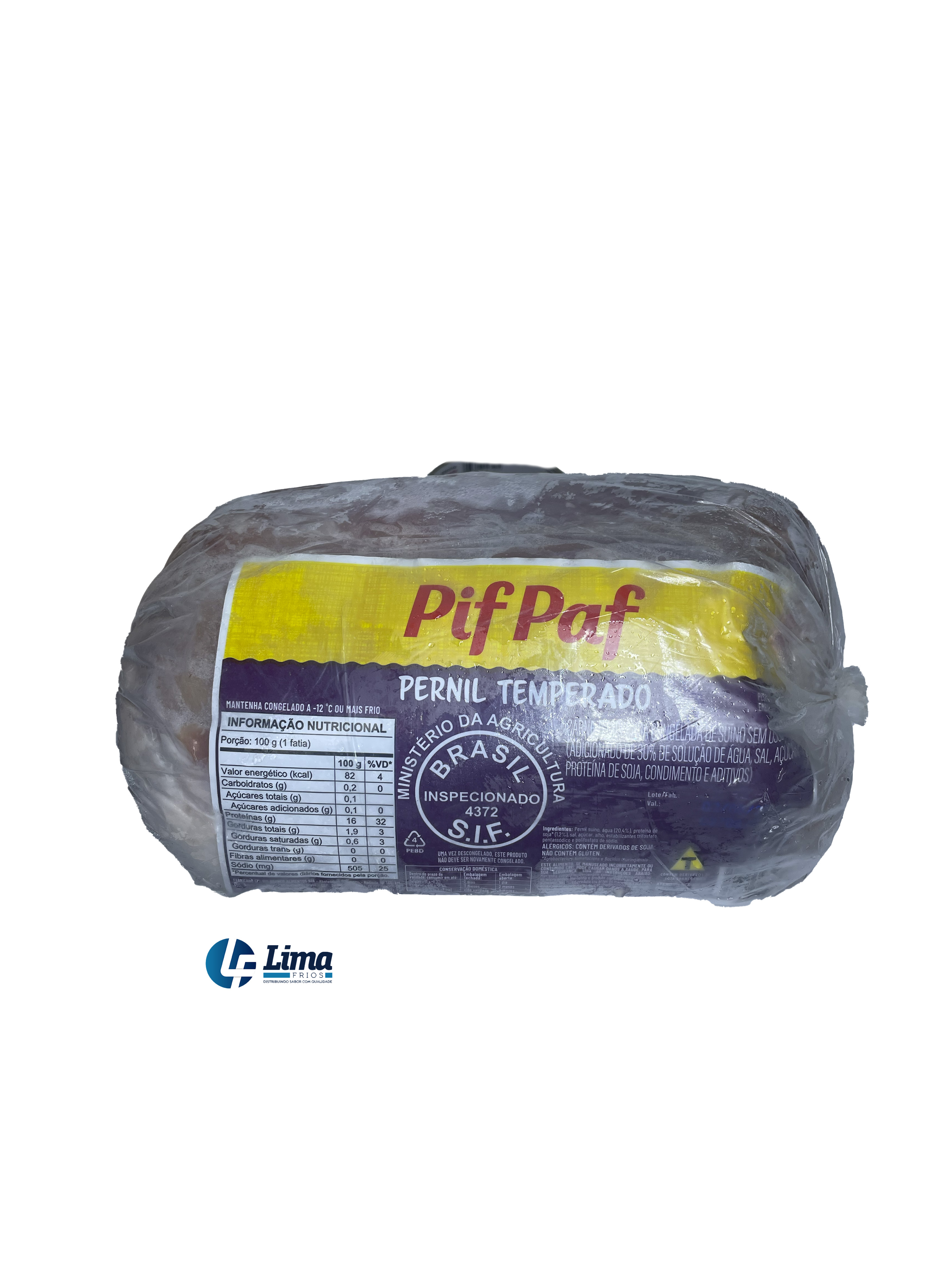 PERNIL SUINO TEMP PIF PAF KG CX/18KG