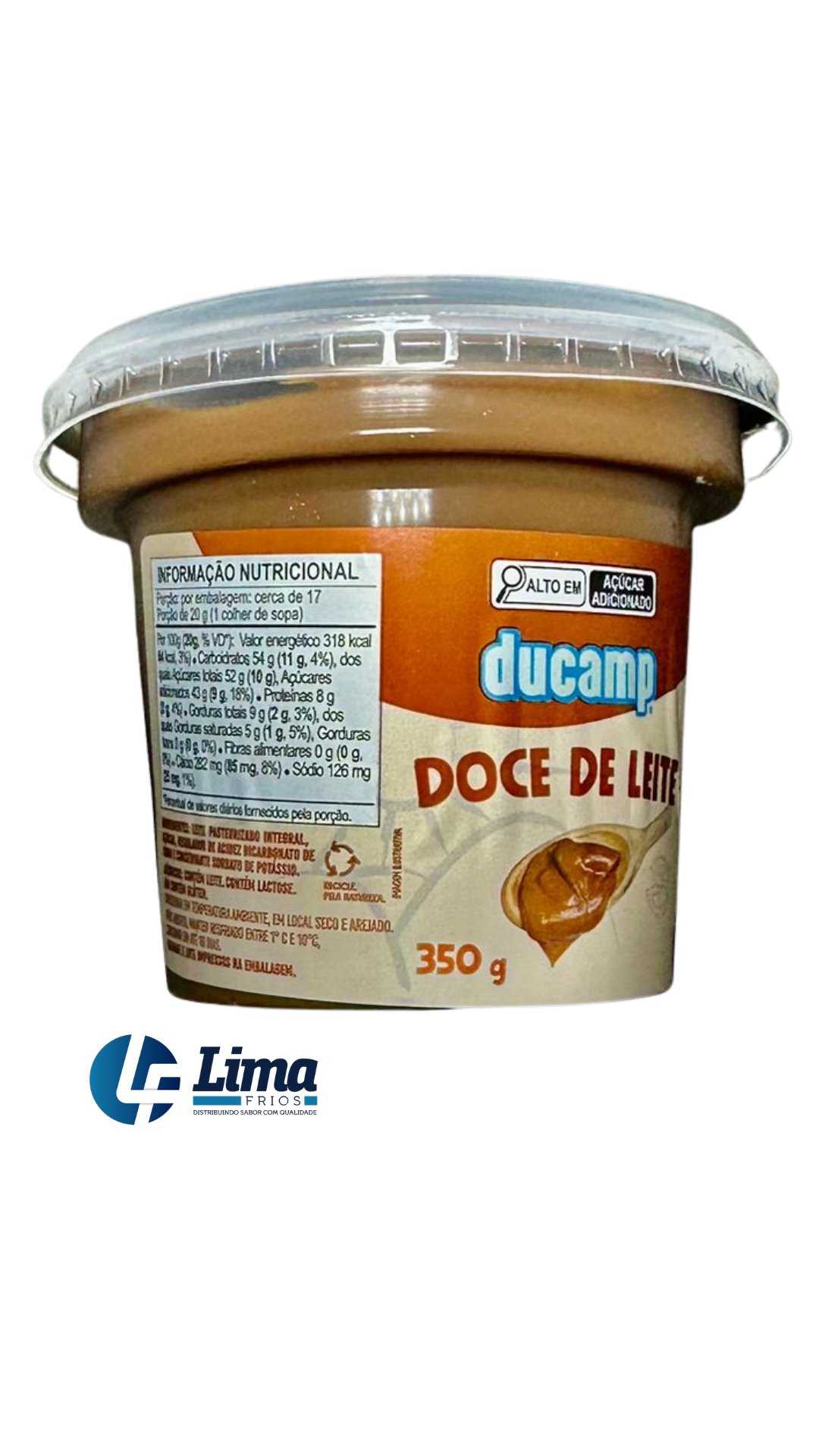 DOCE DE LEITE DUCAMP 350G FD/12