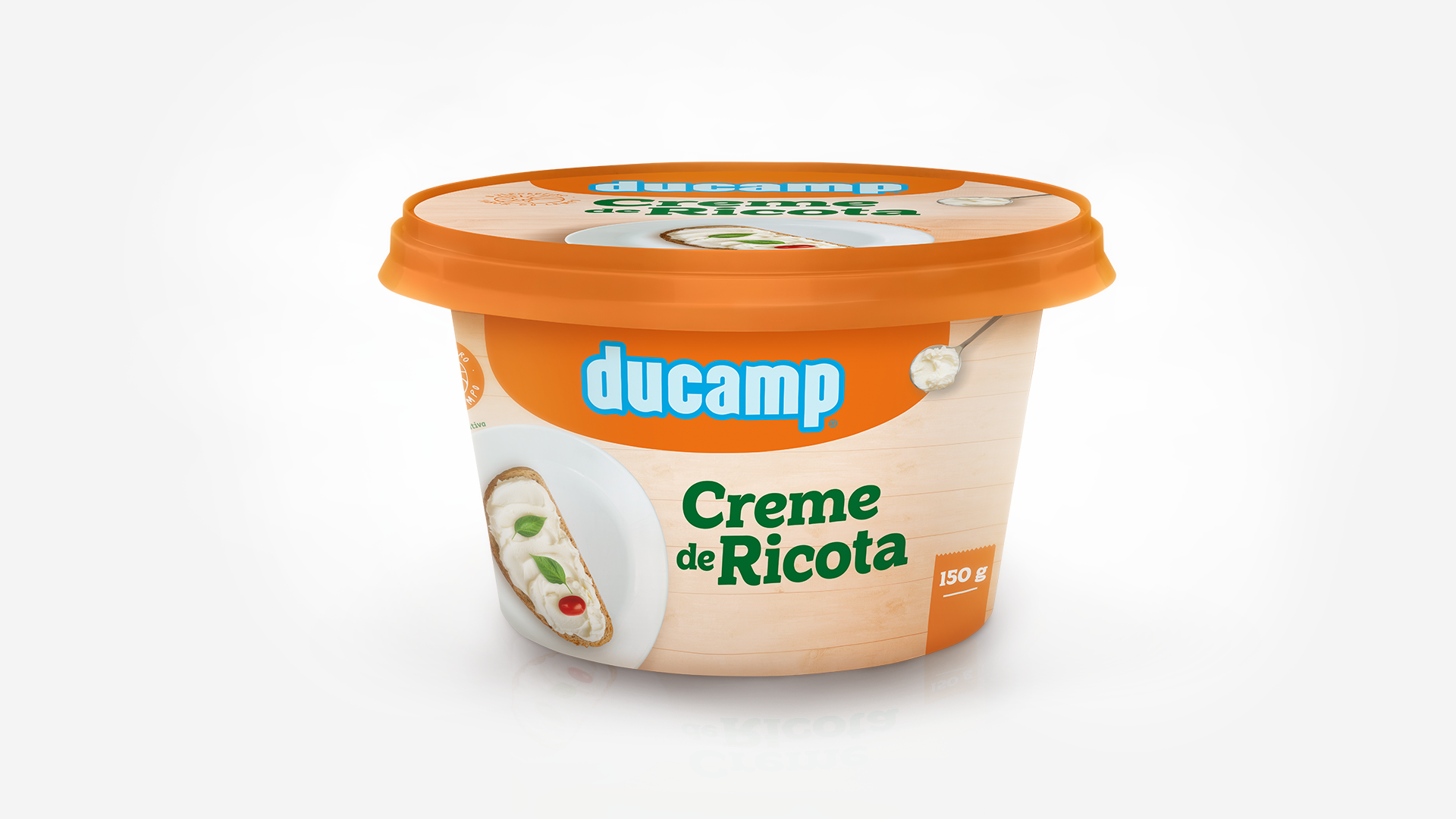 CREME DE RICOTA DUCAMP 150G FD/12
