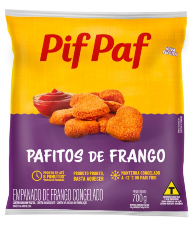PAFITOS EMPADOS PIF PAF 700G CX/10PT