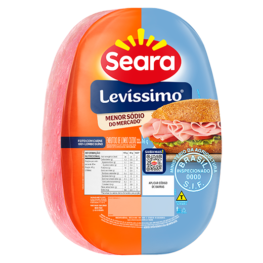 LEVISSIMO SEARA PC+/- 3,44KG CX/2
