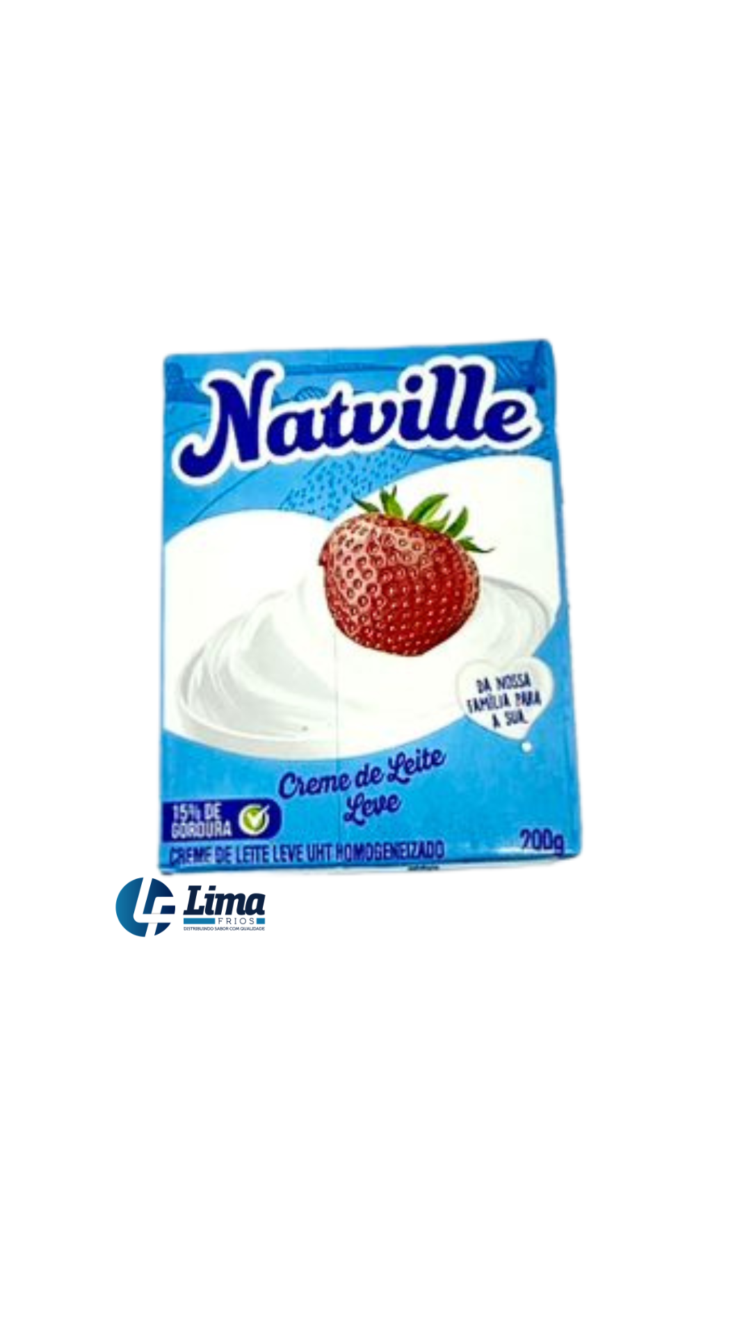 CREME DE LEITE NATVILLE 27X200G