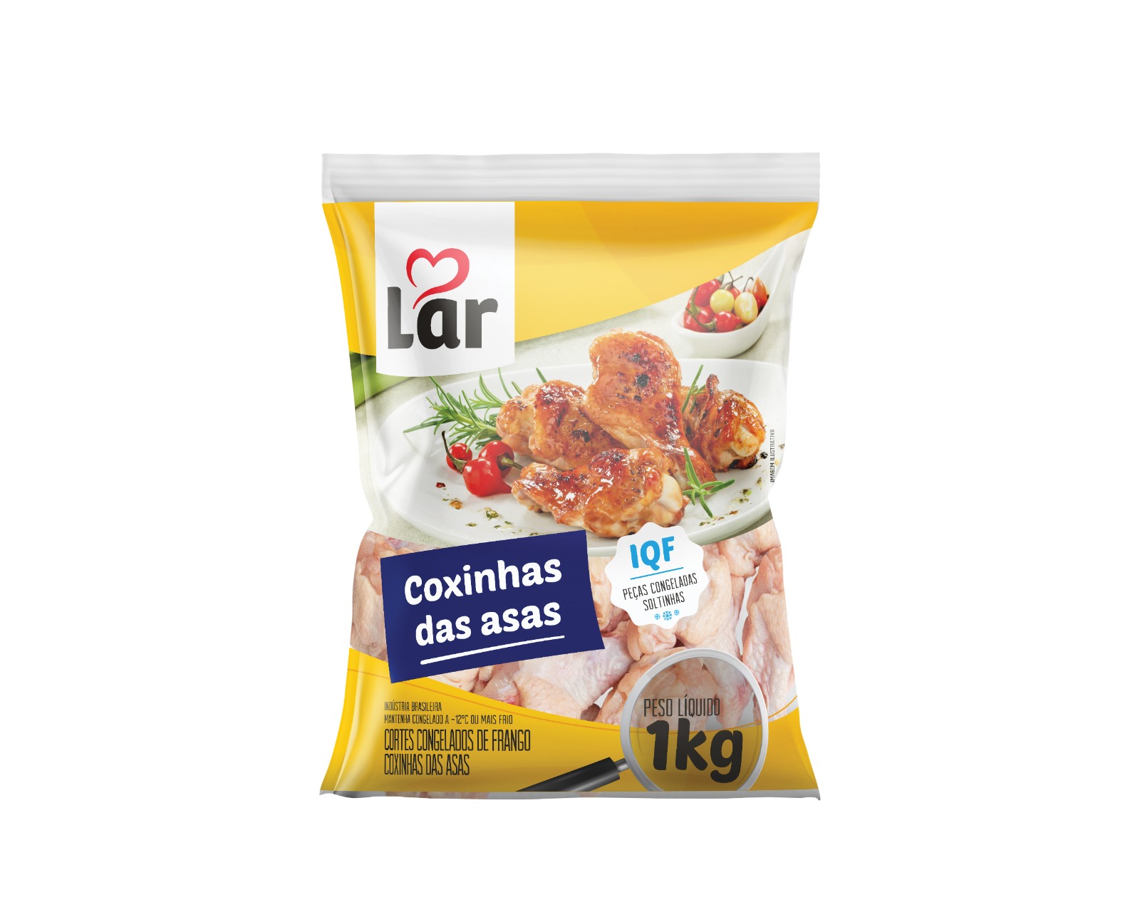 COXINHA DA ASA IQF LAR 1KG CX/15