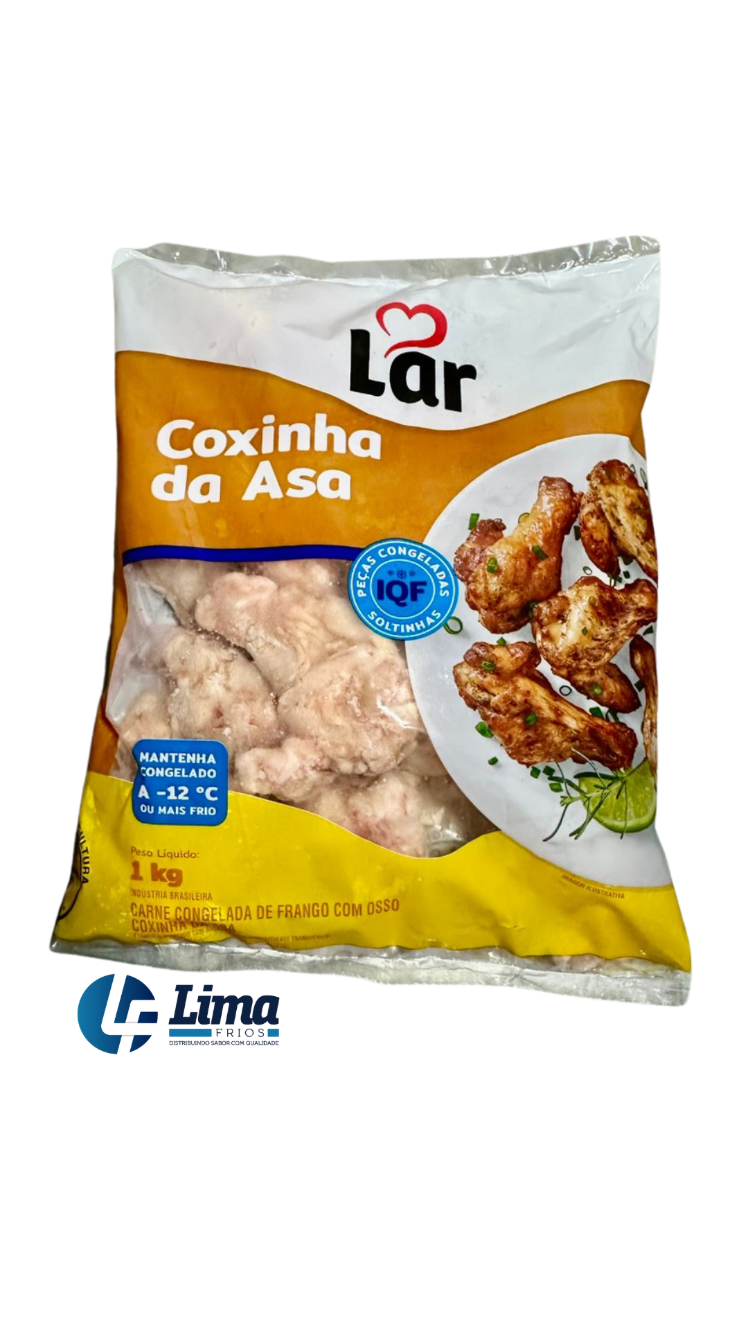 COXINHA DA ASA IQF LAR 1KG CX/15