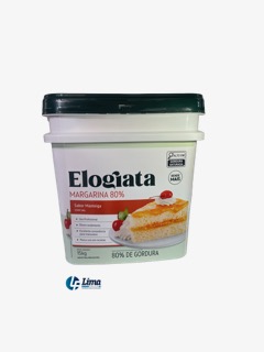 MARGARINA ELOGIATA BALDE 80% LPD 15KG