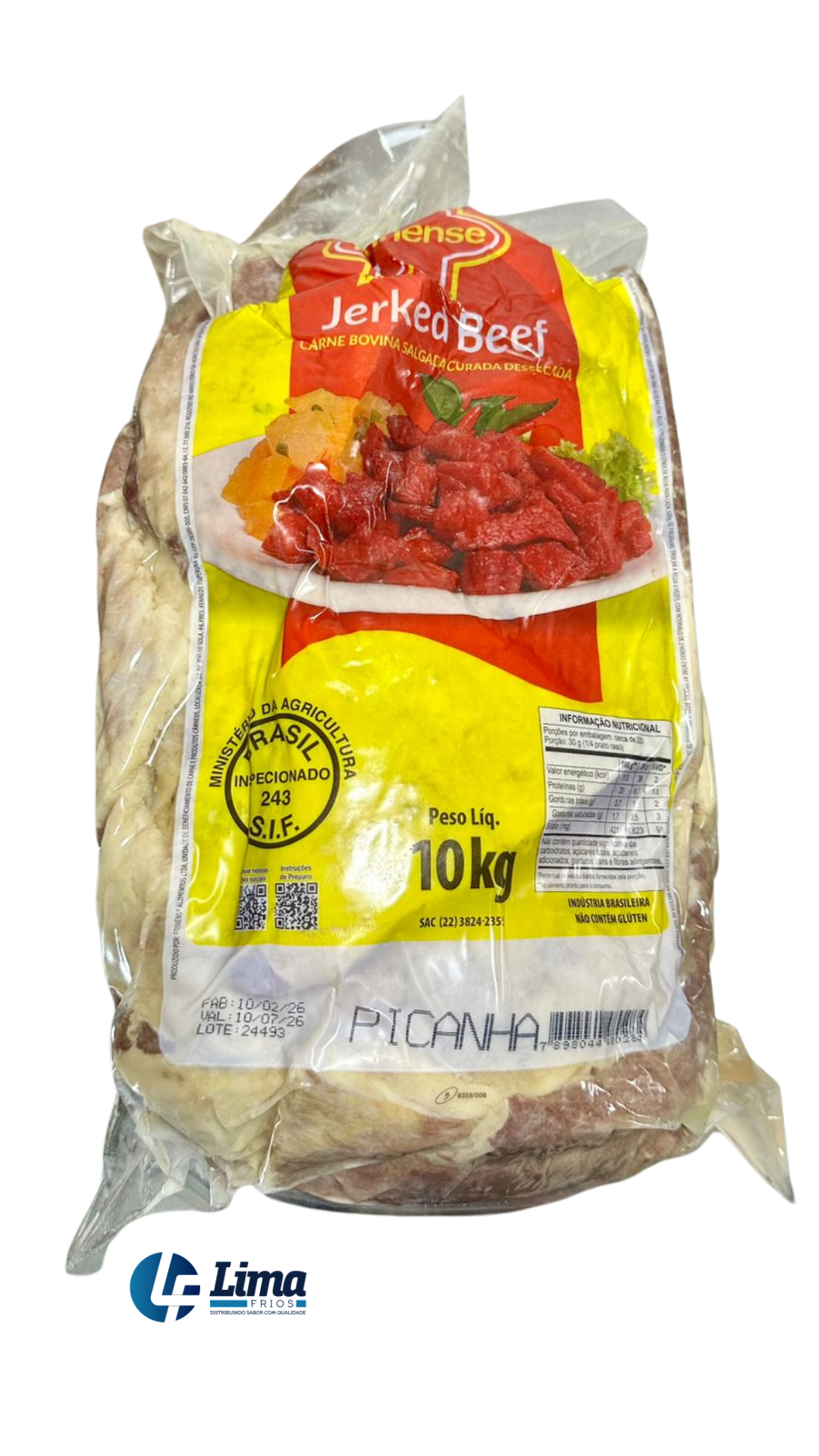 CHARQUE PICANHA FRINENSE 10KG CX/1